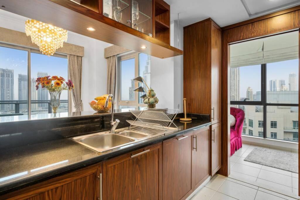 Spectacular Burj & Fountain View - Luxurious 3 Bedrooms & Maids Room - The Residences Дубай Екстер'єр фото