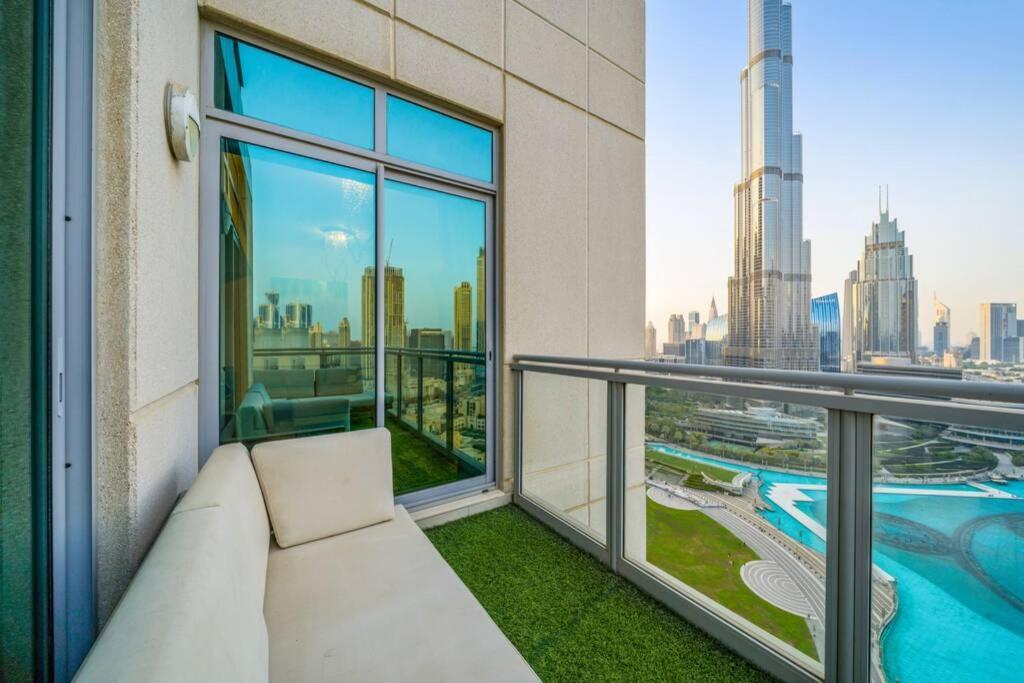Spectacular Burj & Fountain View - Luxurious 3 Bedrooms & Maids Room - The Residences Дубай Екстер'єр фото