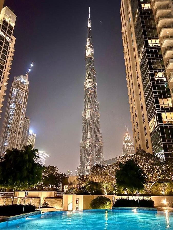Spectacular Burj & Fountain View - Luxurious 3 Bedrooms & Maids Room - The Residences Дубай Екстер'єр фото