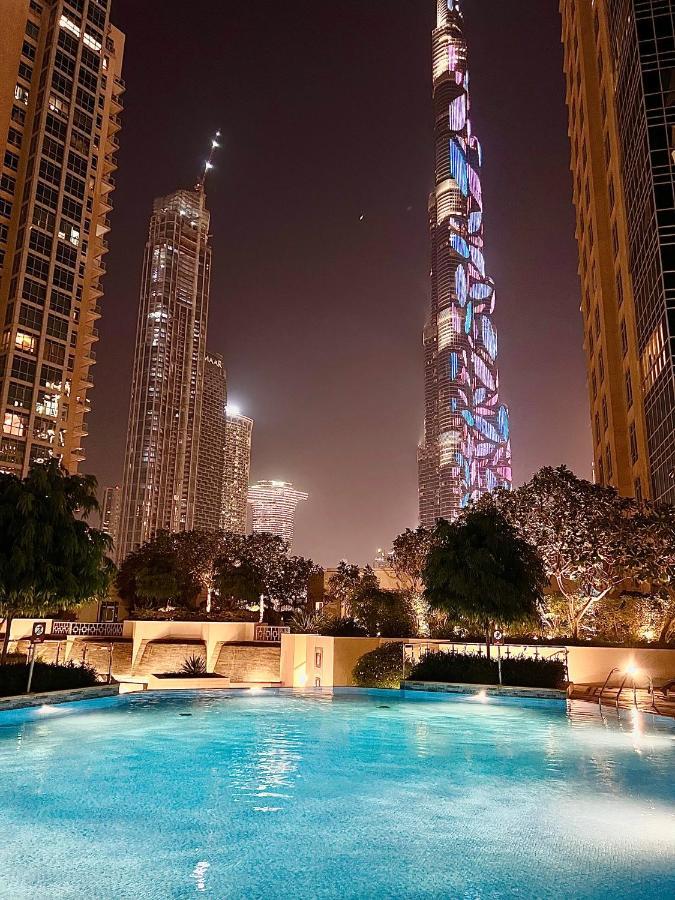 Spectacular Burj & Fountain View - Luxurious 3 Bedrooms & Maids Room - The Residences Дубай Екстер'єр фото