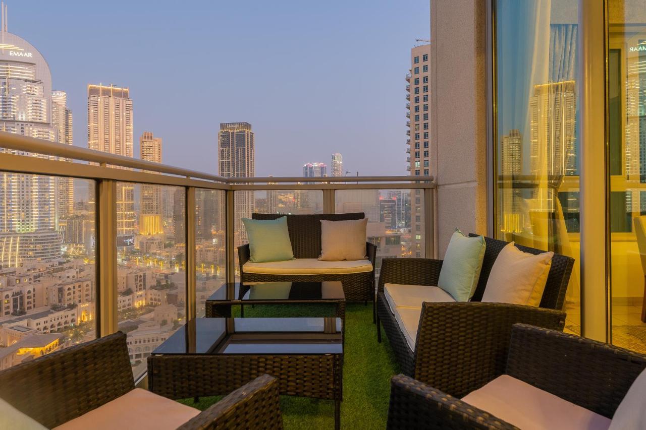 Spectacular Burj & Fountain View - Luxurious 3 Bedrooms & Maids Room - The Residences Дубай Екстер'єр фото