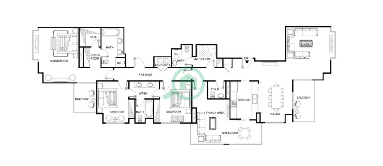 Spectacular Burj & Fountain View - Luxurious 3 Bedrooms & Maids Room - The Residences Дубай Екстер'єр фото