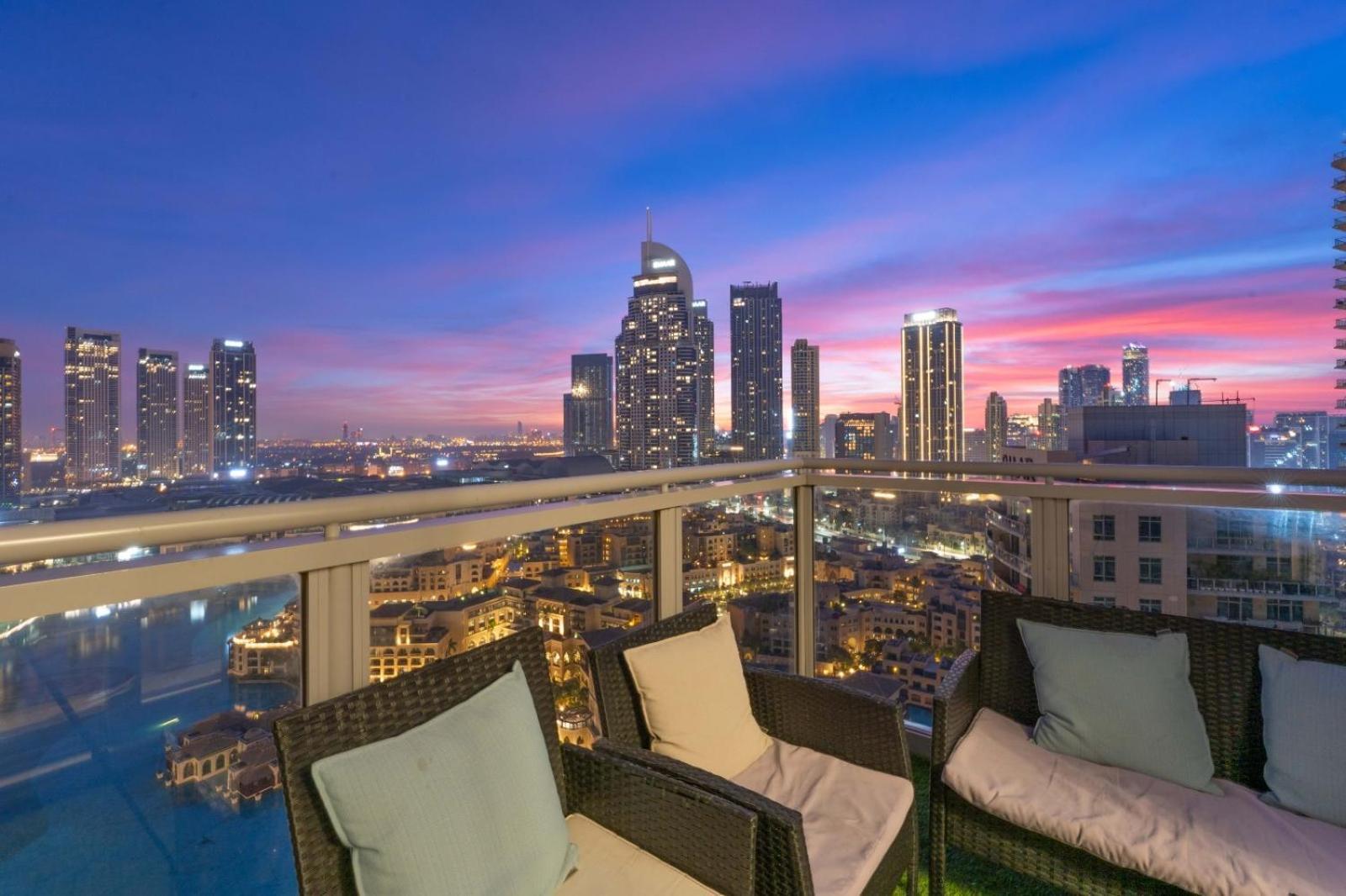 Spectacular Burj & Fountain View - Luxurious 3 Bedrooms & Maids Room - The Residences Дубай Екстер'єр фото