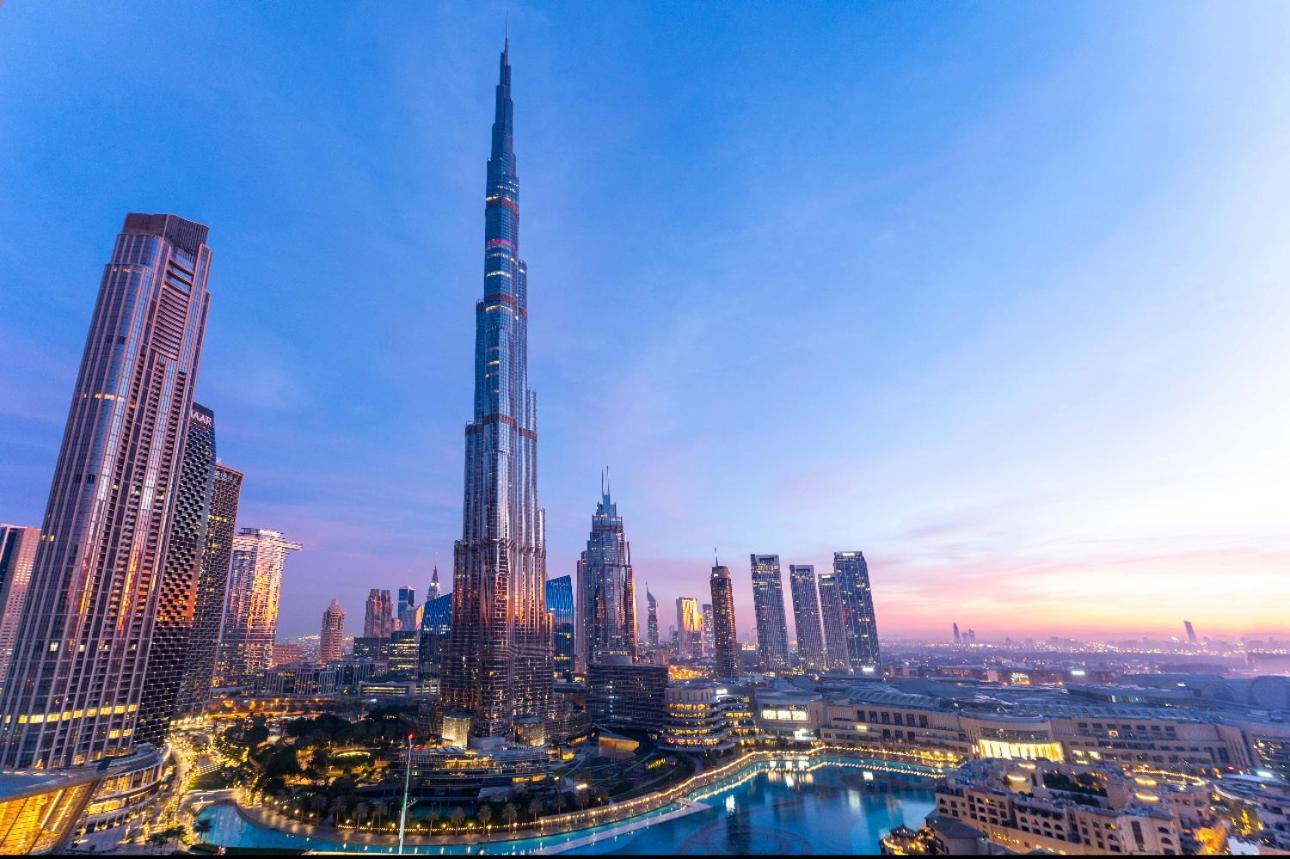 Spectacular Burj & Fountain View - Luxurious 3 Bedrooms & Maids Room - The Residences Дубай Екстер'єр фото