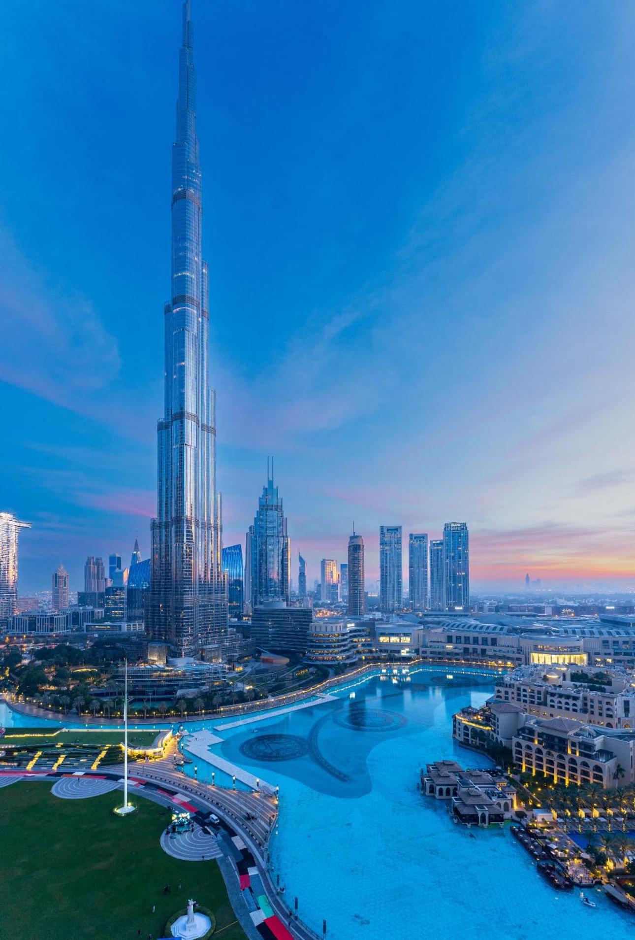 Spectacular Burj & Fountain View - Luxurious 3 Bedrooms & Maids Room - The Residences Дубай Екстер'єр фото